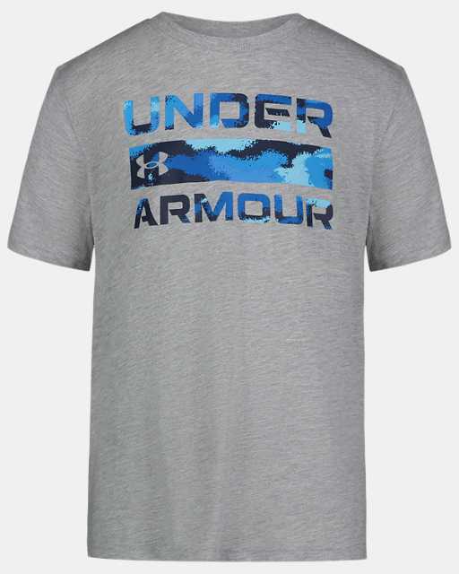Boys' UA Camo Logo T-Shirt